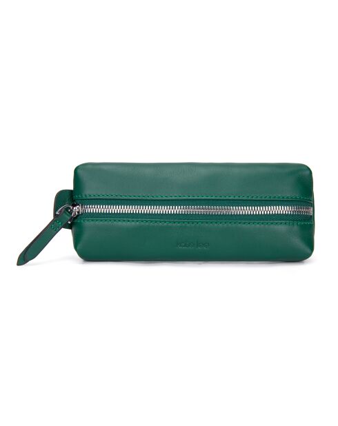 Funda de piel Lea verde claro - 19x7x4 cm