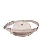 Ully Gürteltasche aus ecrufarbenem Leder - 20x12x2,5 cm