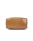 Bonbon Miel Schultertasche aus geflochtenem Leder - 18x17x8,5 cm