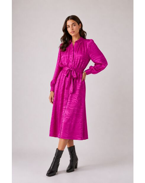 Jurk in fuchsia van Craft