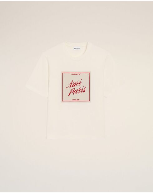 T-Shirt en coton  Heritage Print blanc