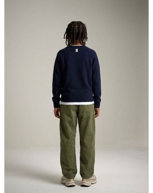 Laril marineblauer Strick
