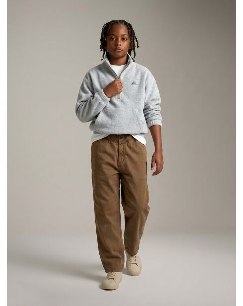 Pantalon Wessley chocolate