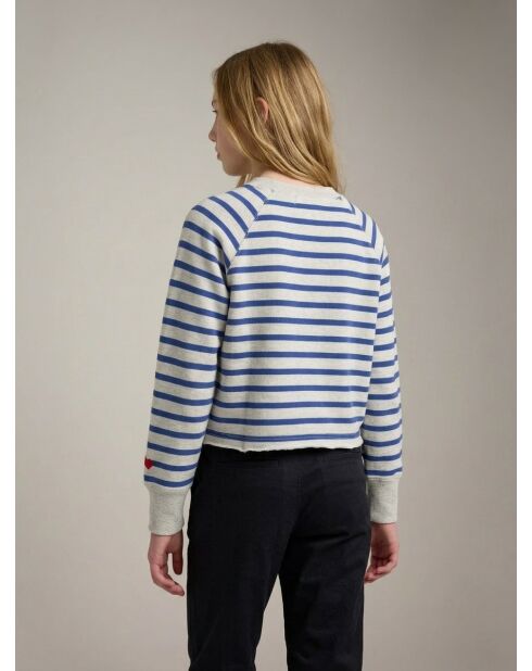 Fabina gestreiftes Sweatshirt