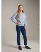 Sweat-shirt Fanzi chambray