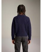 Atolo marineblauer Pullover
