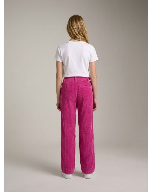 Pantalon en Velours côtelé Katie rose