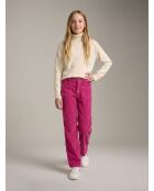 Pantalon en Velours côtelé Pepy fushia