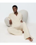 Pantalon Amourette Cozy crème