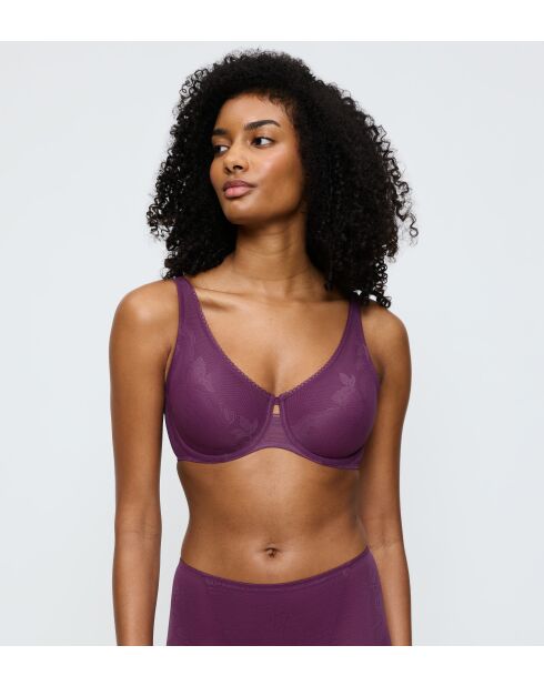 Soutien-gorge Wild Rose Sensation W01 violet foncé