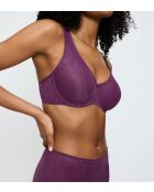 Soutien-gorge Wild Rose Sensation W01 violet foncé