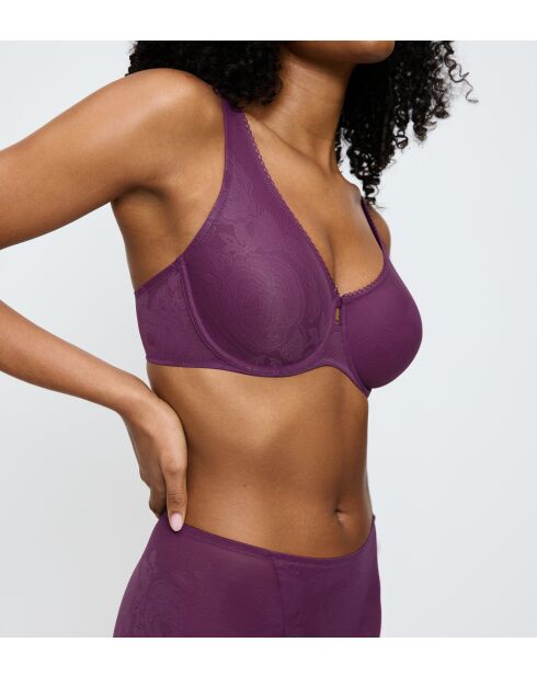 Soutien-gorge Wild Rose Sensation W01 violet foncé