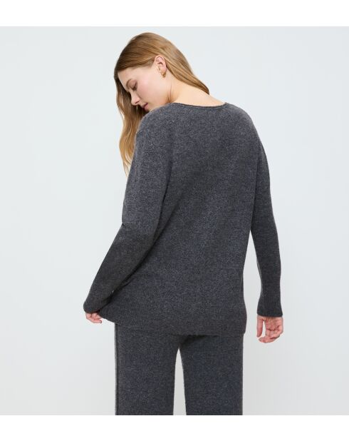 Sweat-shirt Amourette Cozy gris