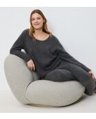 Sweat-shirt Amourette Cozy gris