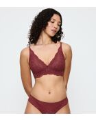 Soutien-gorge Amourette Charm T N03 bordeaux