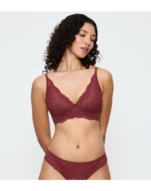 Soutien-gorge Amourette Charm T N03 bordeaux