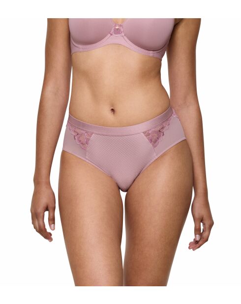Culotte Wild Azalea Florale Maxi rose poudré