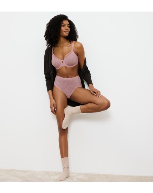 Culotte Triumph Signature Sheer Maxi EX rose poudré