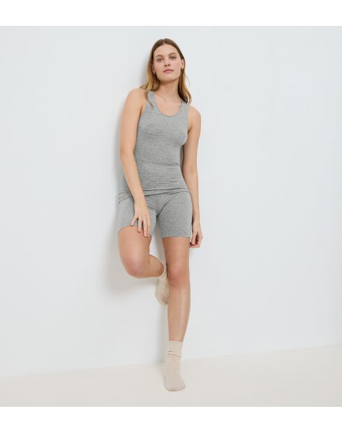 Beauty Layers NSL Wolgrijze tanktop