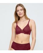 Soutien-gorge Amourette Charm T W02 bordeaux