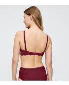 Soutien-gorge Amourette Charm T W02 bordeaux