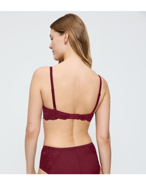 Soutien-gorge Amourette Charm T W02 bordeaux