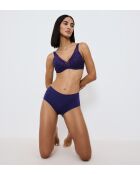 Culotte Smart Invisible Maxi violet foncé