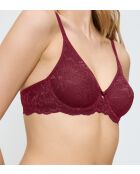 Soutien-gorge Amourette Charm T W02 bordeaux