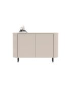 Buffet 2 portes LIDO cachemire - 130x83x43 cm