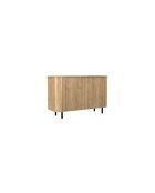 Buffet avec 2 portes MURANO chêne cadiz - 130x83x43 cm