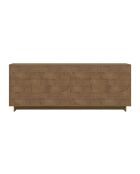 Buffet 4 portes push - pull ZEN bois mercure - 205x80x40 cm