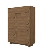 4-türiger Schubschrank — Pull ZEN Quecksilberholz — 104 x 147 x 40 cm