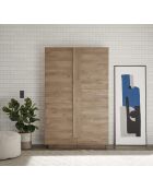 Contenitore, 2 ante JUPITER rovere mercurio - 121x44x193 cm