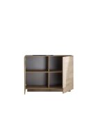 Buffet 2 portes JUPITER chêne mercure - 120x44x90 cm