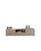Tv-meubel 2 deuren, 1 lade RIO cashmere - 184x42x42,5 cm