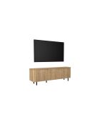 Mueble TV con 3 puertas MURANO roble cadiz - 180x61x43 cm