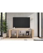 Mueble TV con 3 puertas MURANO roble cadiz - 180x61x43 cm