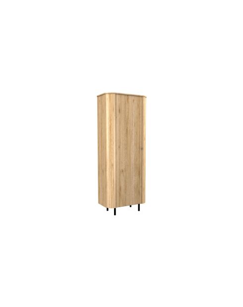 Hoge opbergunit, 1 deur MURANO cadiz eik - 80x200x43 cm