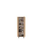 Hochschrank, 1 Tür, Eiche MURANO Cadiz - 80x200x43 cm