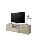 Tv-meubel 2 deuren, 1 lade DAMA samoa eikenhout - 181x42x57 cm