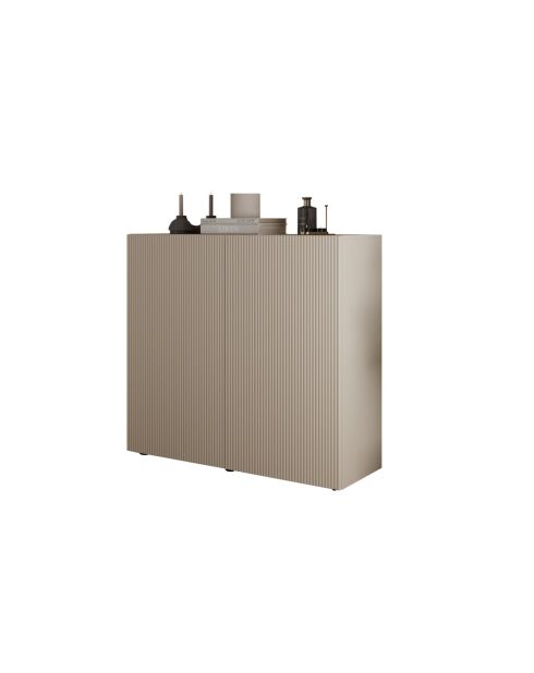 Contenitore RIO in cashmere a 2 ante - 121x42x111 cm