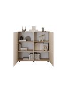 Contenitore RIO in cashmere a 2 ante - 121x42x111 cm