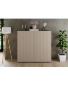 Contenitore RIO in cashmere a 2 ante - 121x42x111 cm