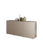 Buffet 3 portes 0, 086 cachemire - 181x42x84 cm