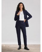 Klassische Jacke mit 2 Knöpfen in Dunkelblau