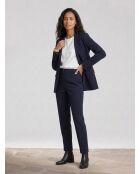Klassische Jacke mit 2 Knöpfen in Dunkelblau