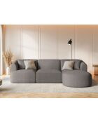 Talia Modulares Ecksofa für 4 Personen, grau, rechts, 256 x 156 x 70 cm
