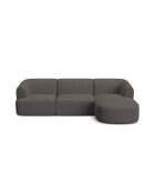Talia Modulares Ecksofa für 4 Personen, grau, rechts, 256 x 156 x 70 cm