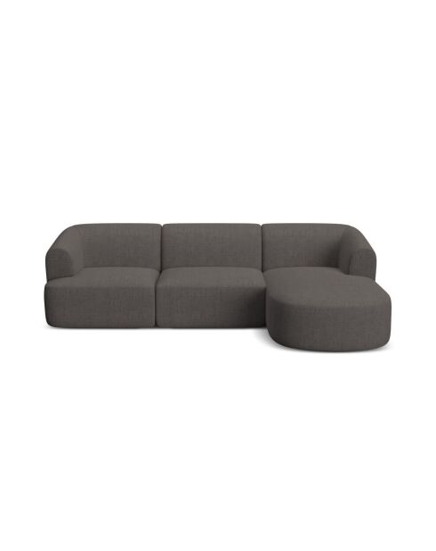 Talia Modulares Ecksofa für 4 Personen, grau, rechts, 256 x 156 x 70 cm