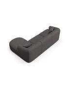 Talia Modulares Ecksofa für 4 Personen, grau, rechts, 256 x 156 x 70 cm
